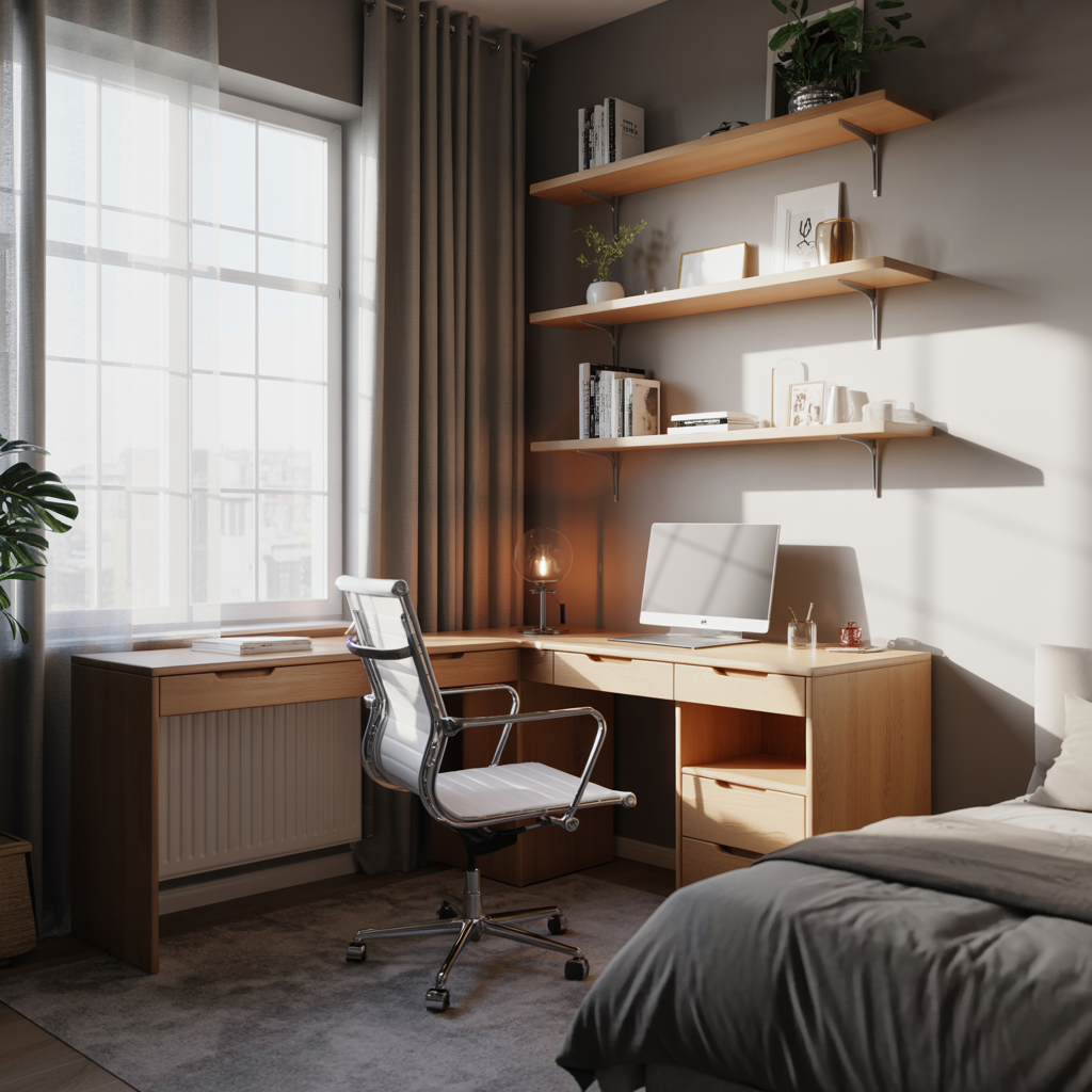 Corner Desk Placement