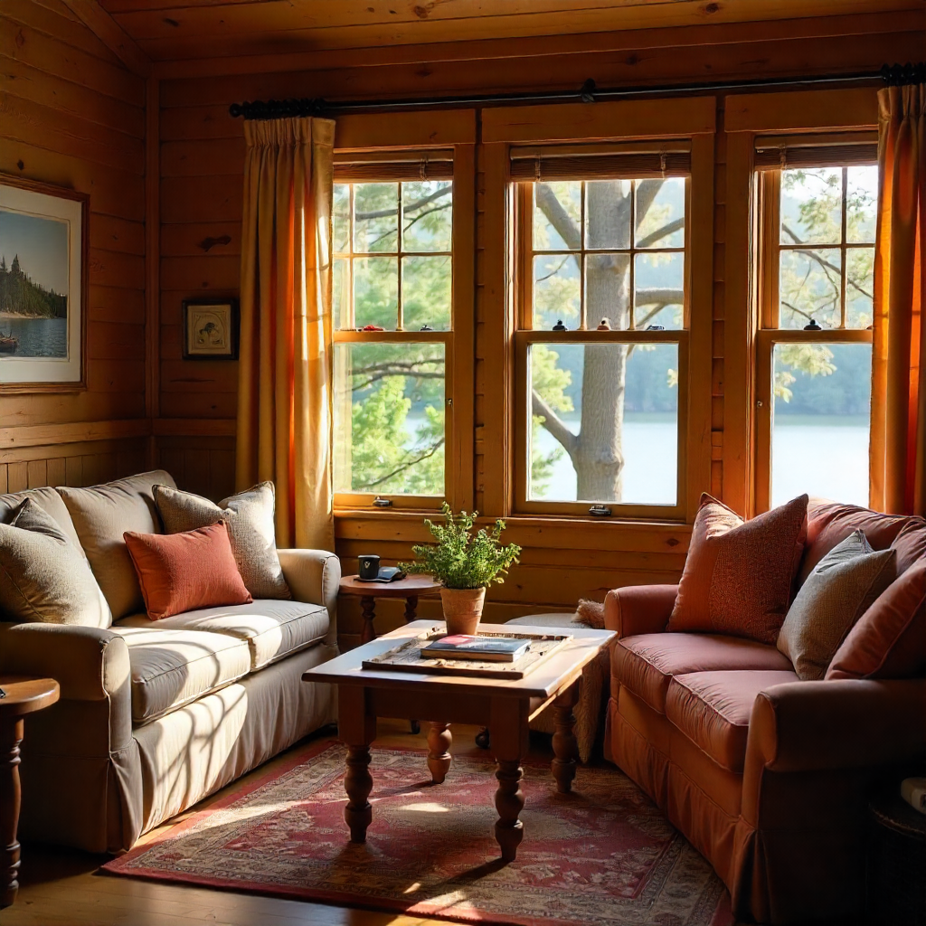 Decorating with Lake-Inspired Accents