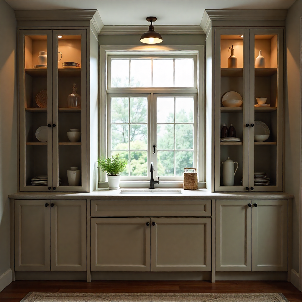 Under Window Storage: 20 Creative and Practical Ideas to Maximize Space 18 Display Cabinets with Glass Fronts