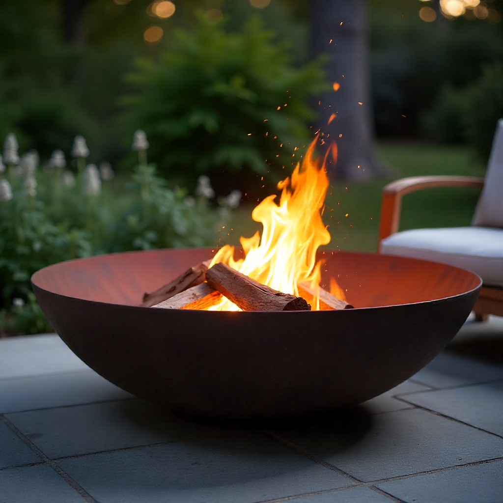 Eco-Friendly Backyard Fire Pit