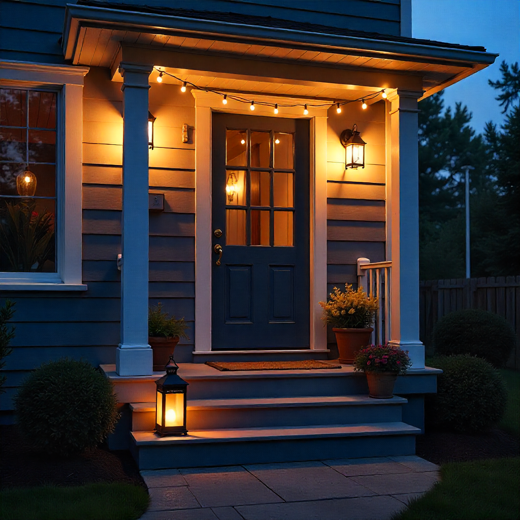 Enhance with String Lights or Lanterns