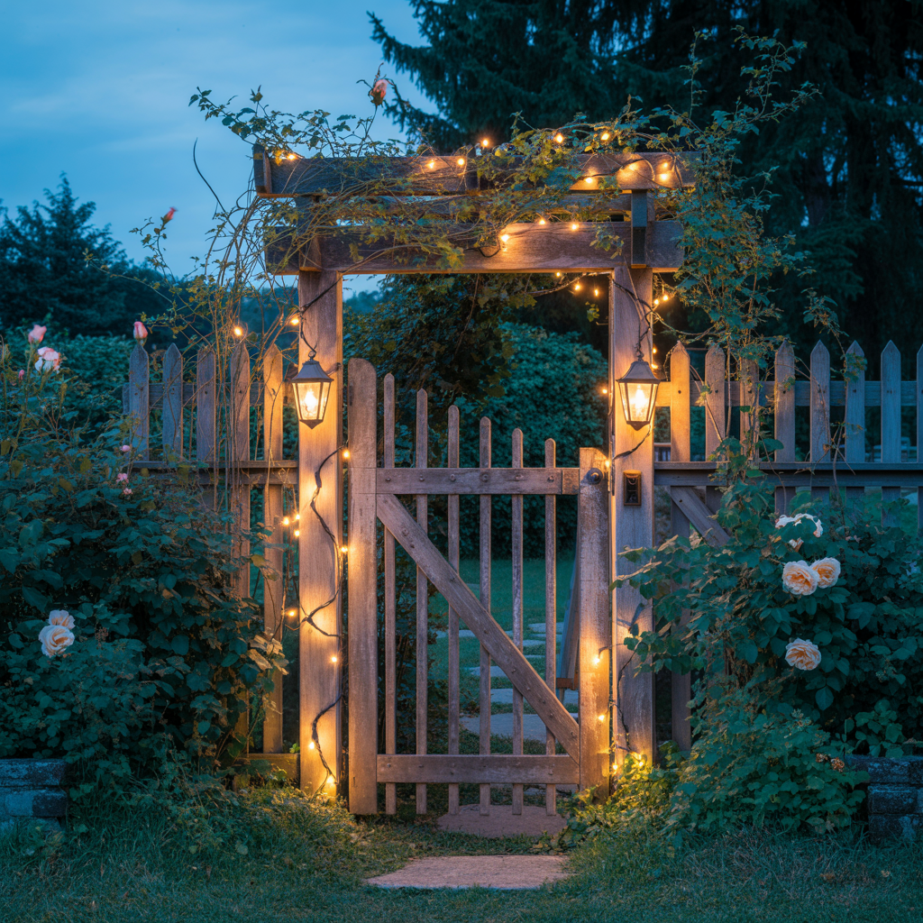 Fairy Light Gate