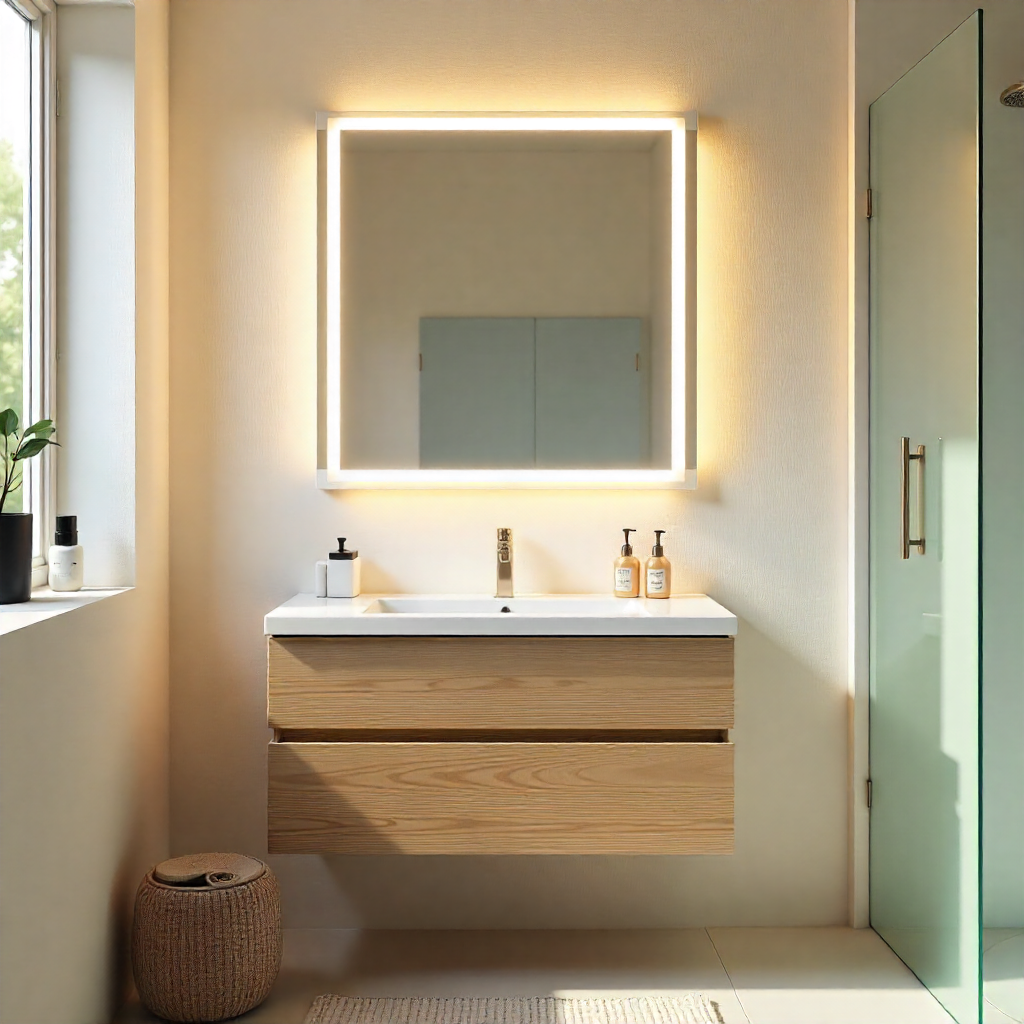 Small Bathroom Makeover: 20 Creative Ideas to Transform Your Space 1 Floating Vanities for a Modern Look