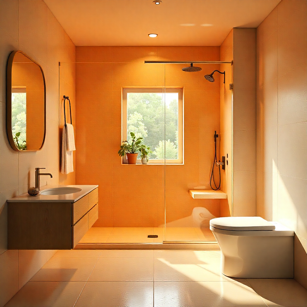 Small Bathroom Makeover: 20 Creative Ideas to Transform Your Space 12 Glass Shower Doors Instead of Curtains