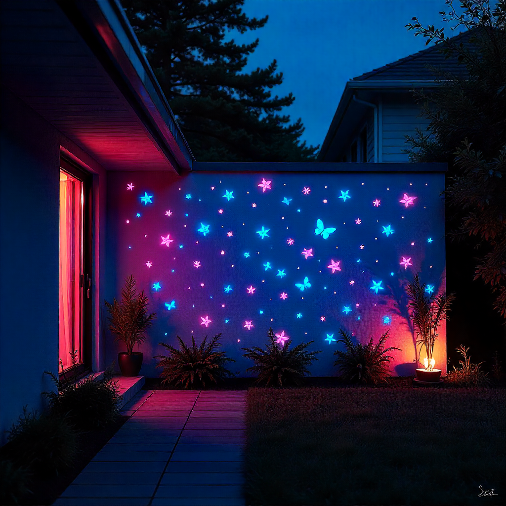Glow-in-the-Dark Murals