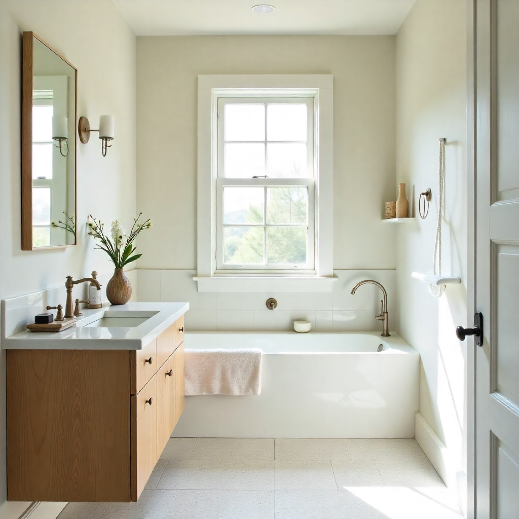 Small Bathroom Makeover: 20 Creative Ideas to Transform Your Space 3 Light and Bright Color Palettes