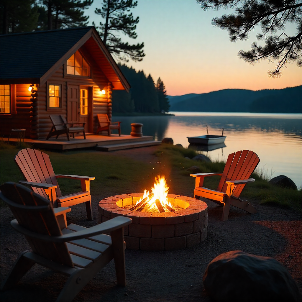 Outdoor Fire Pits and Gathering Spaces