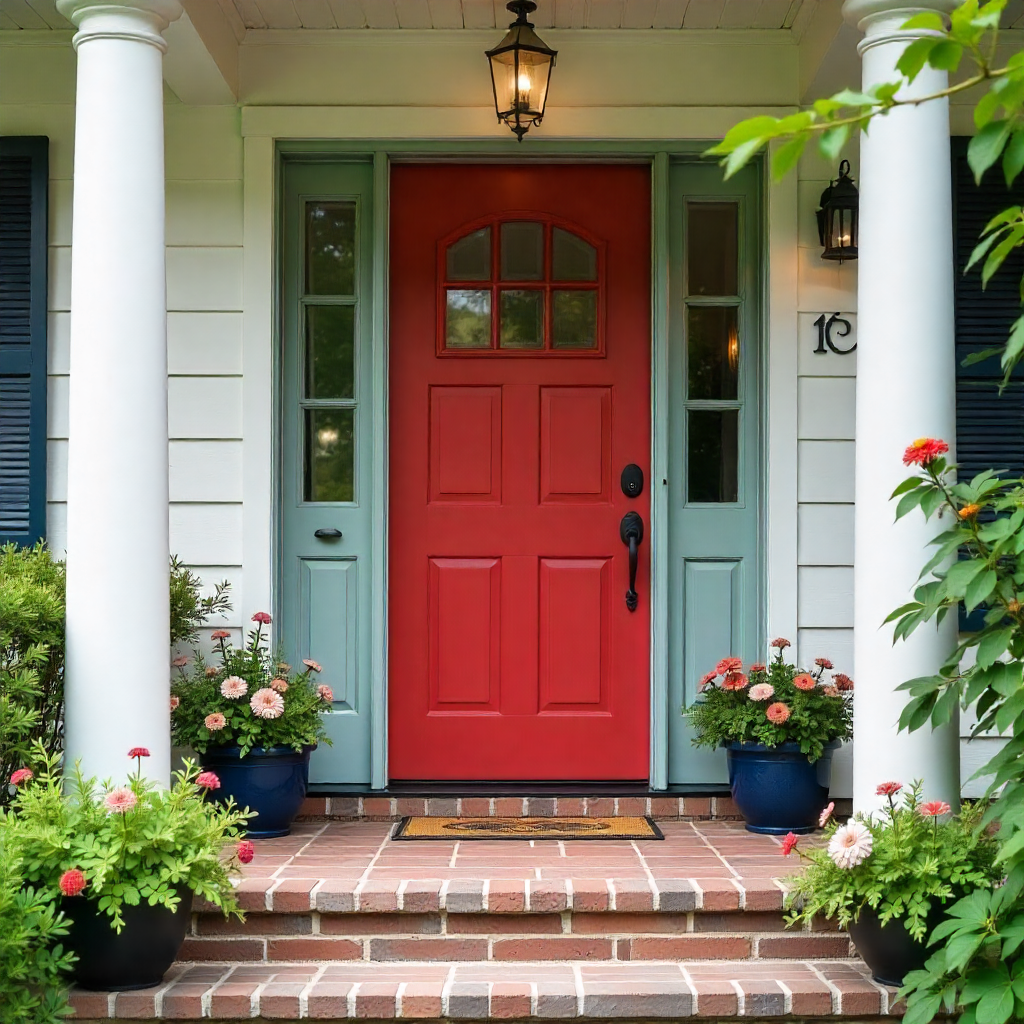 Paint the Front Door in a Bold Color