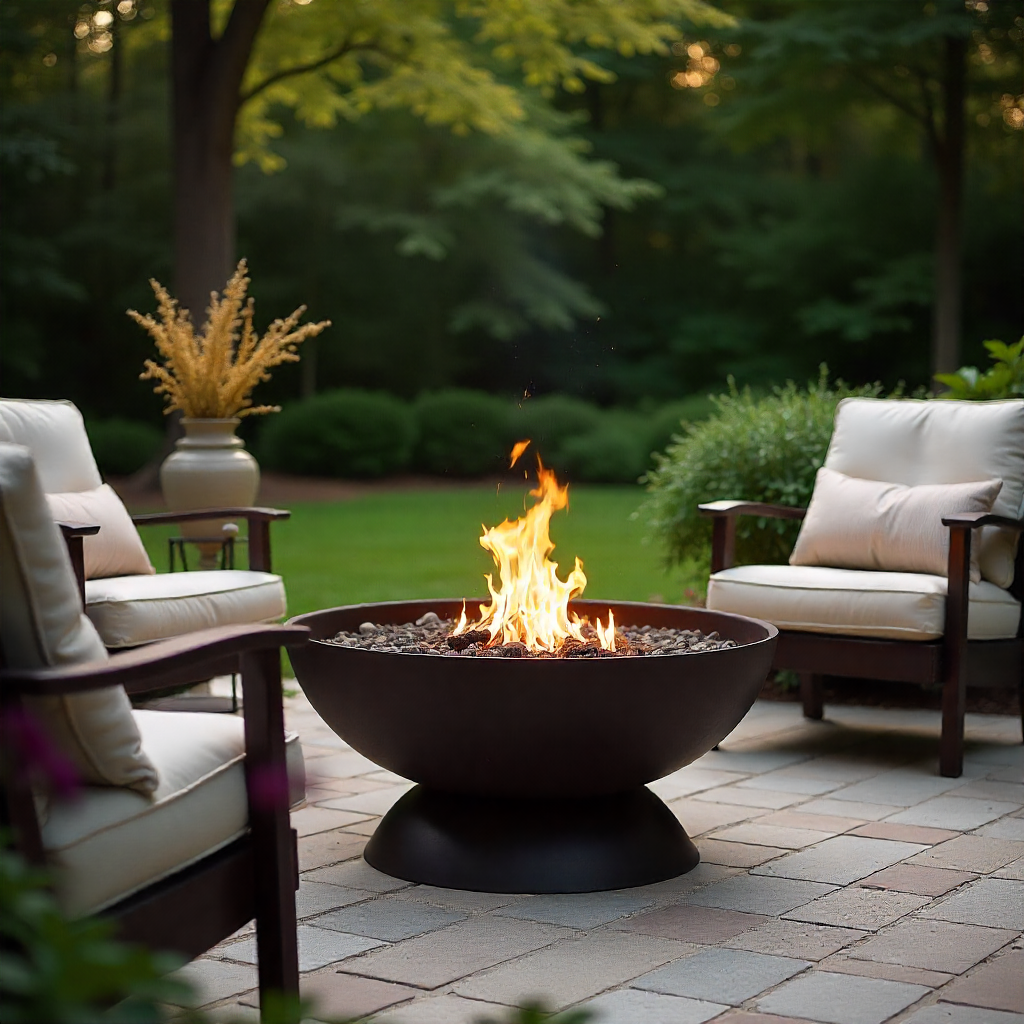 Portable Backyard Fire Pit for Flexible Spaces