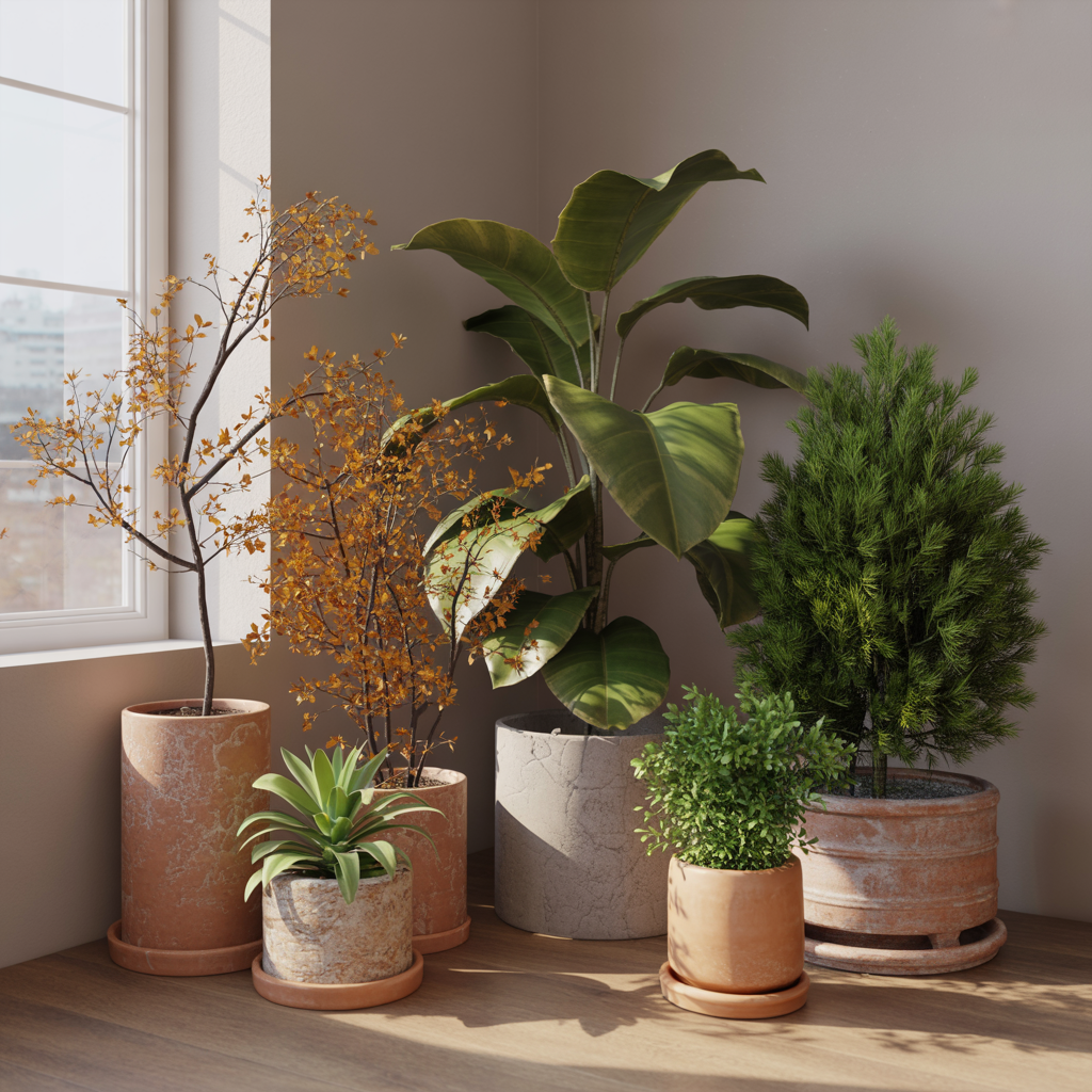 Plant Filled Apartments: 15 Ideas To Transform Your Home into a Green Oasis 15 Seasonal Plant Décor