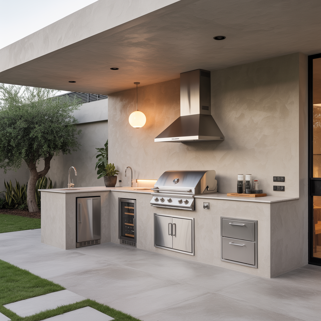 15 Best Outdoor Kitchen Ideas for Stylish Backyards 12 Smart Technology in Outdoor Kitchens