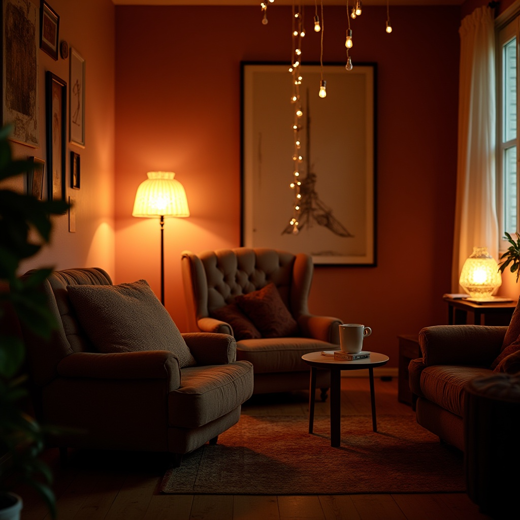 The Magic of Lighting in a Cozy Music Room