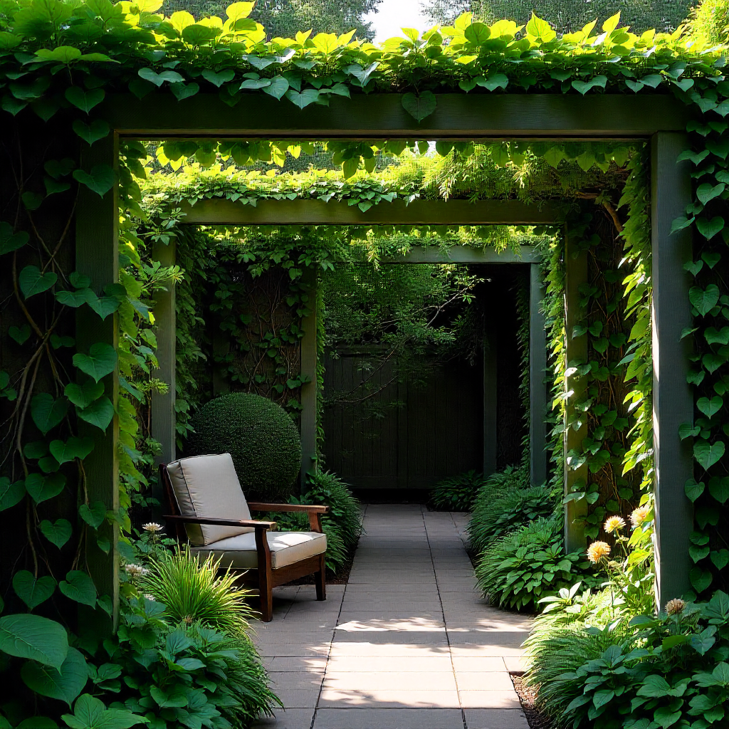 Trellis Walls for Hidden Corners