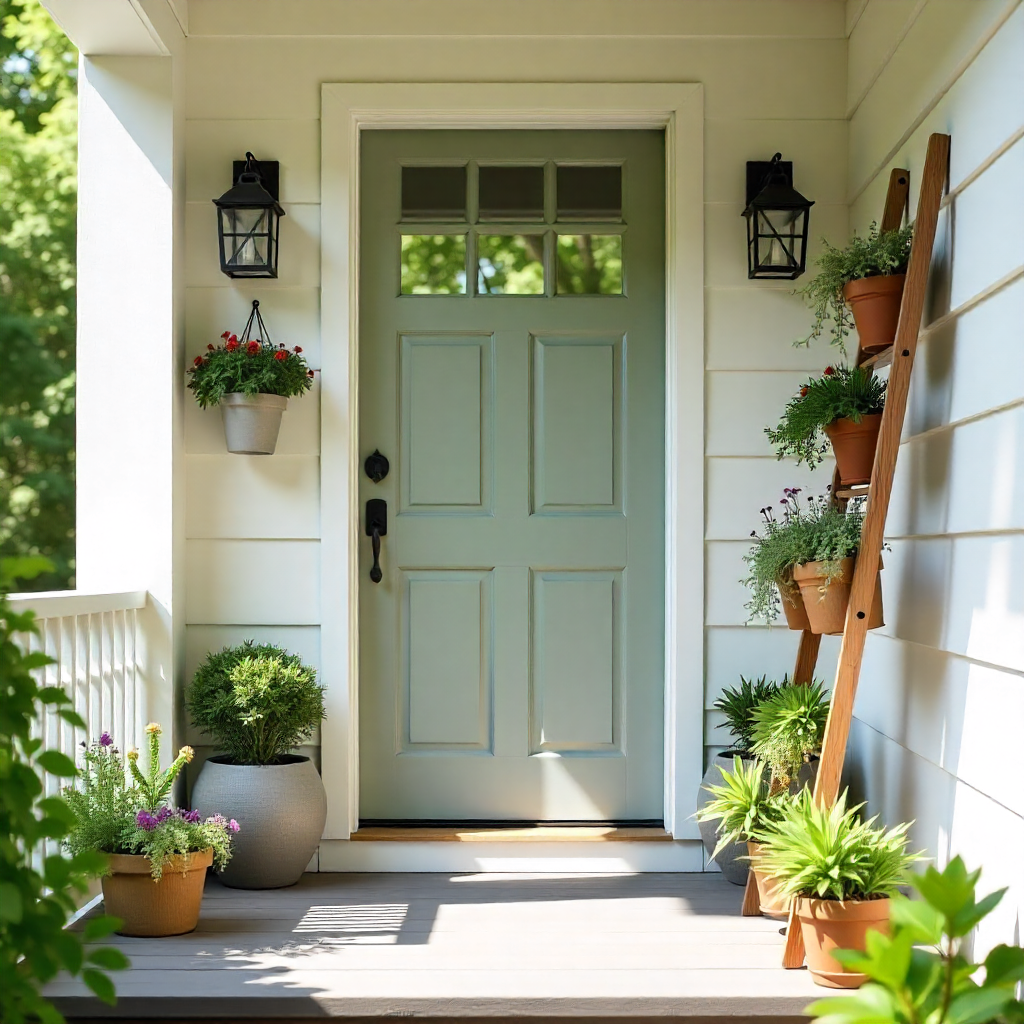 Use Vertical Planters for Greenery