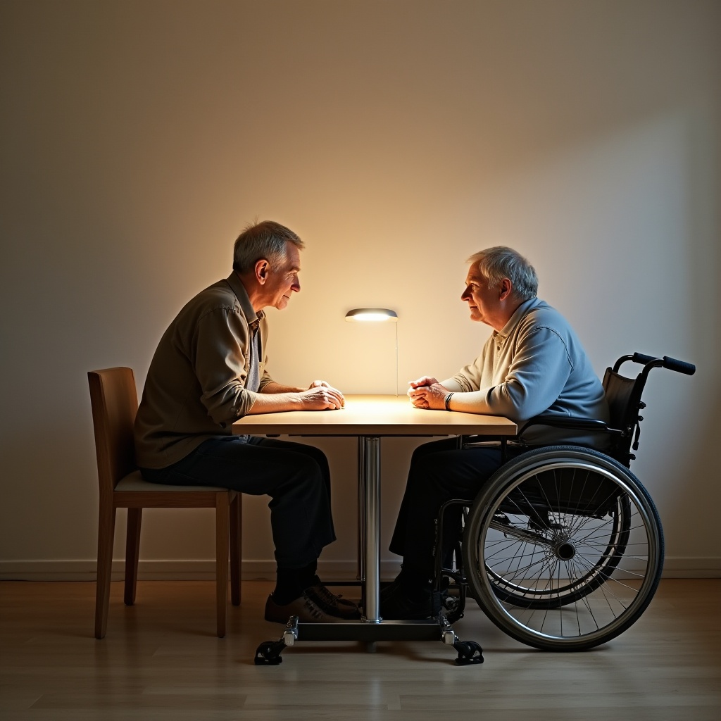 Wheelchair Accessible Table for Seniors
