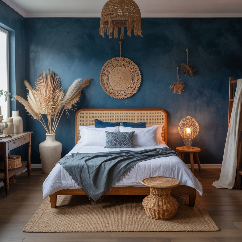 Mix of Vintage and Handmade Decor