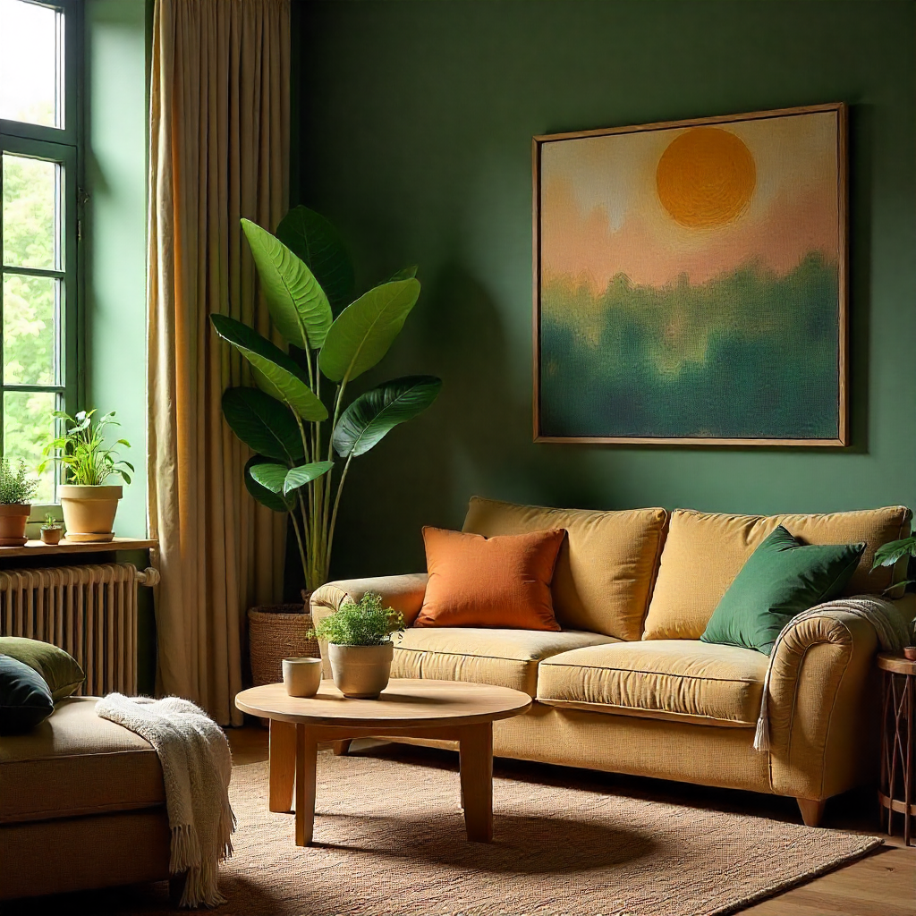 Cozy TV Room: 20 Ideas to Create the Perfect Entertainment Haven 10 Add Layers of Greenery