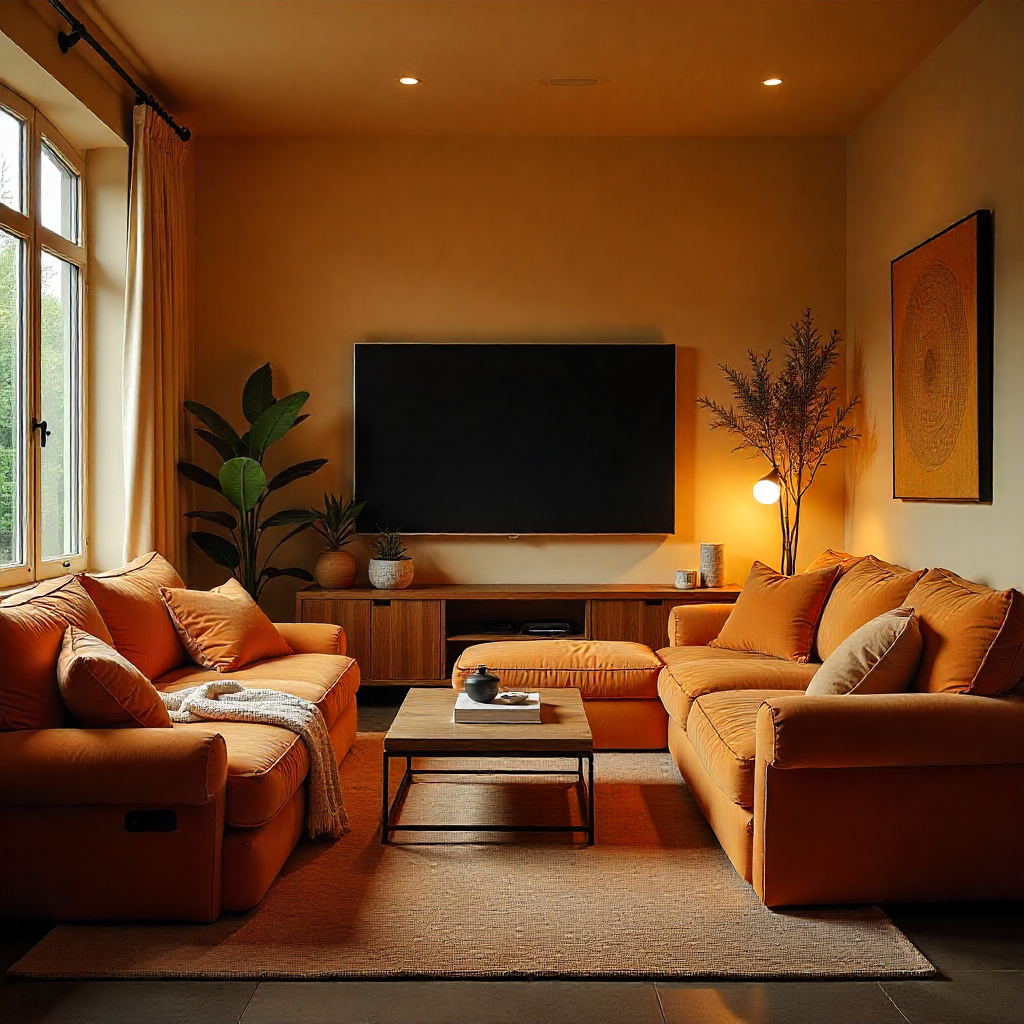 Cozy TV Room: 20 Ideas to Create the Perfect Entertainment Haven 2 Add Plush Seating for Maximum Comfort