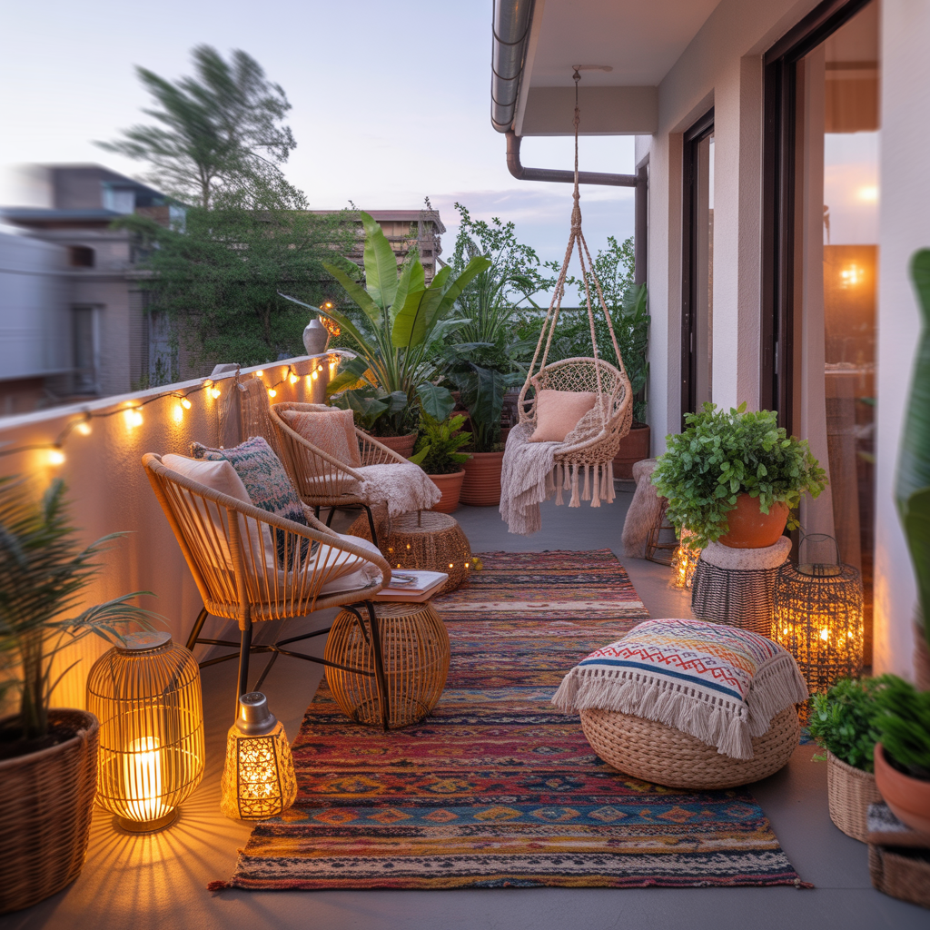 Boho Balcony