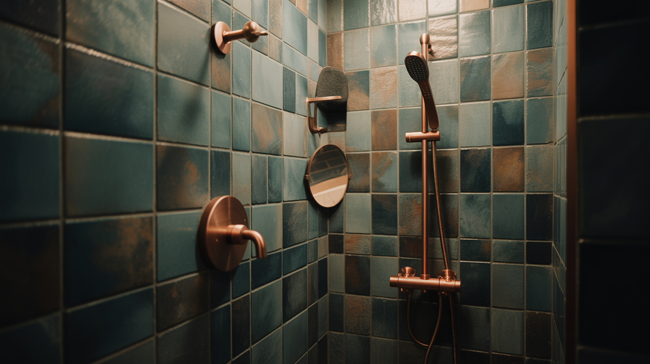 Graceful Homemade | Inspiring Home & Garden Decor Ideas 21 Boho Shower Tile