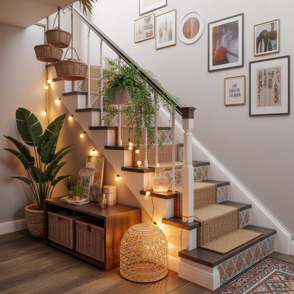 Boho Staircase