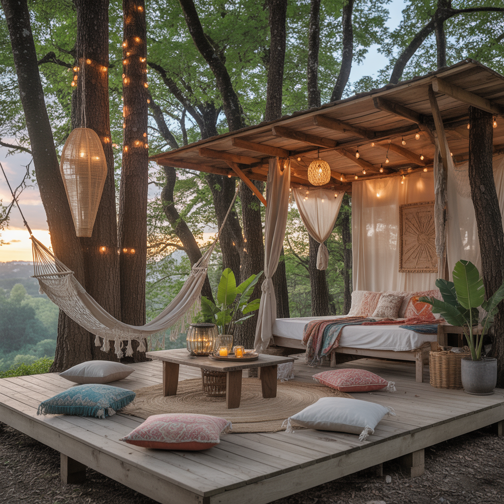 Boho Treehouse
