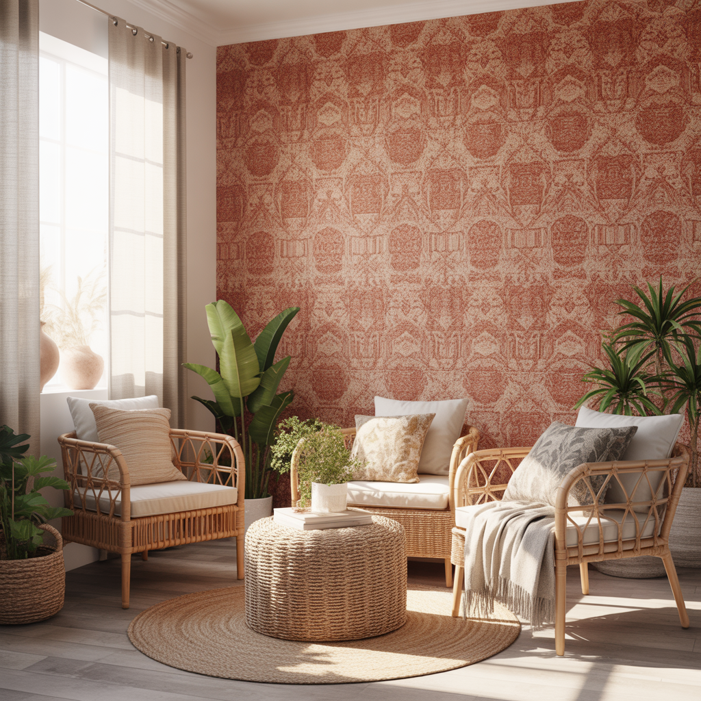 Boho Wallpaper: 20 Inspiring Ideas to Transform Your Space 21 Boho Wallpaper
