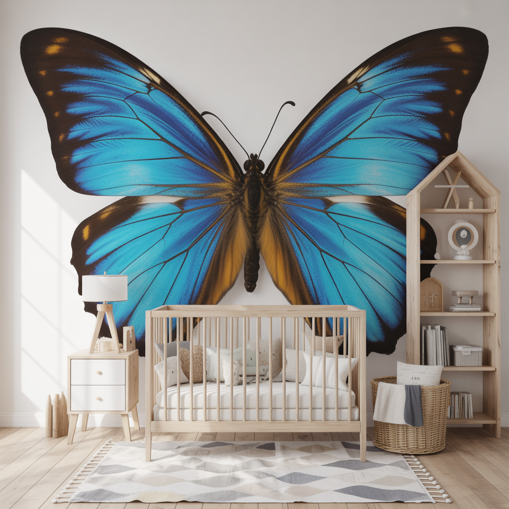 Butterfly Nursery Wall Murals