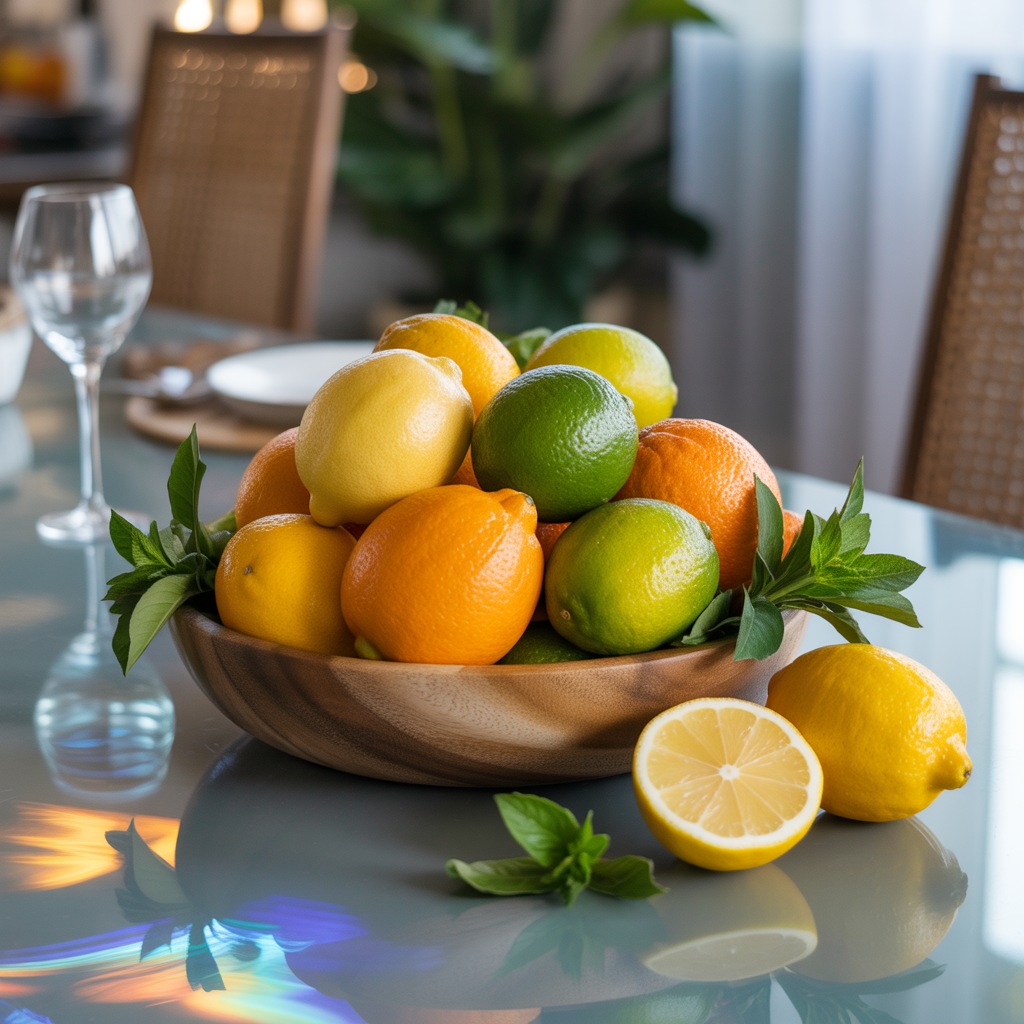 Citrus-Filled Bowls for a Refreshing Look