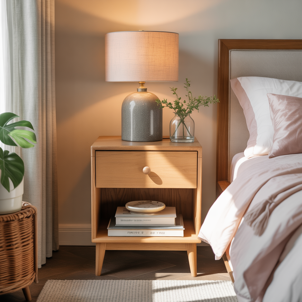 Small Bedroom Storage: 15 Brilliant Ideas to Maximize Space 9 Clever Use of Bedside Tables