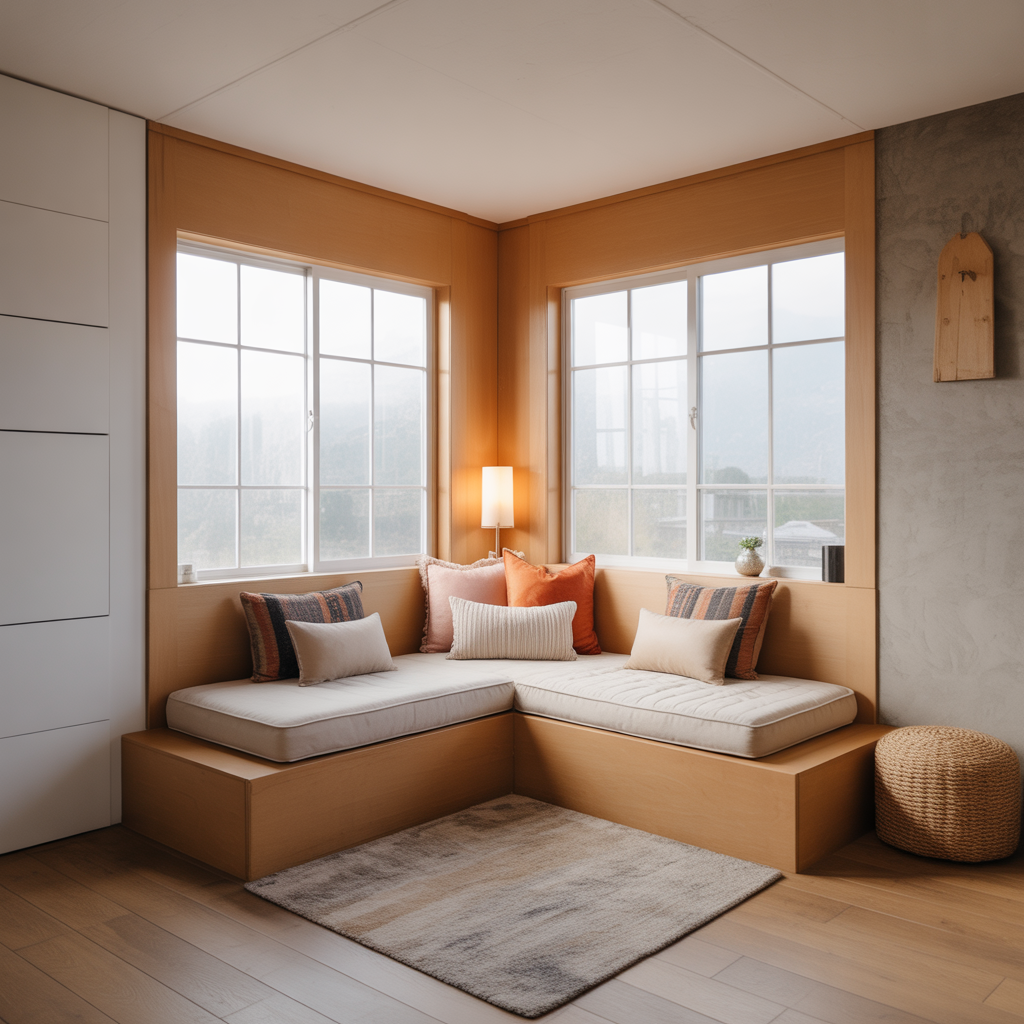 Small Bedroom Sitting Area: 15 Creative Ideas to Maximize Comfort and Style 6 Corner Seating Arrangement