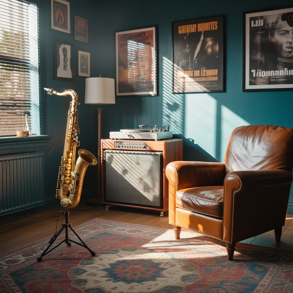 Graceful Homemade | Inspiring Home & Garden Decor Ideas 33 Cozy Music Room