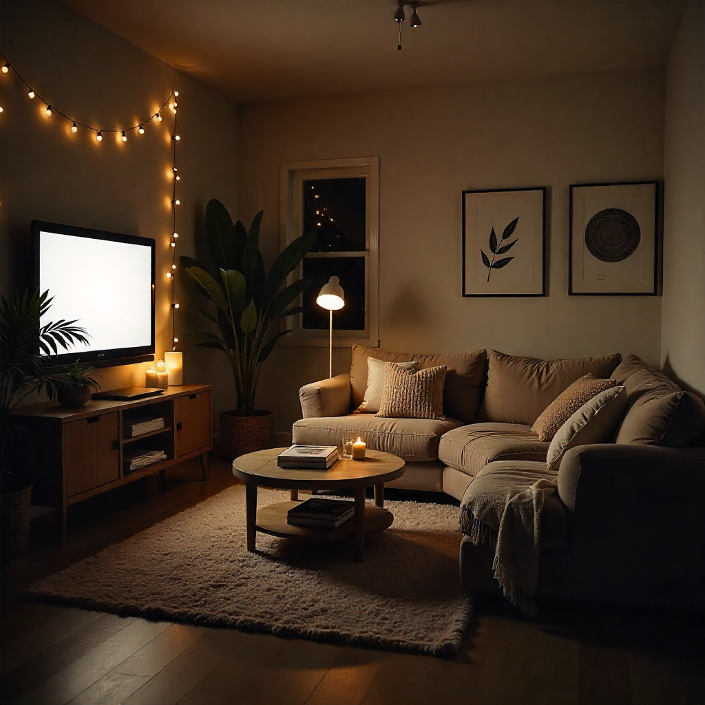 Cozy TV Room: 20 Ideas to Create the Perfect Entertainment Haven 21 Cozy TV Room