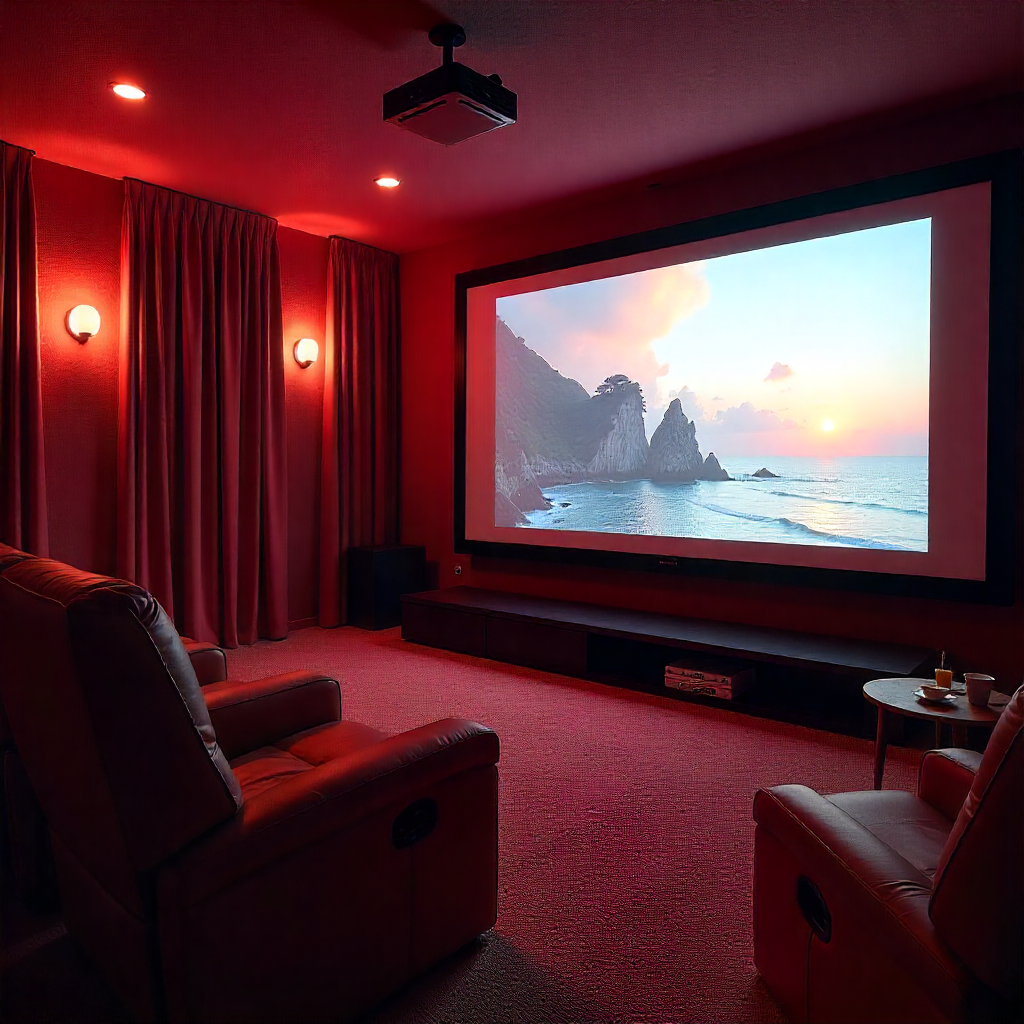 Cozy TV Room: 20 Ideas to Create the Perfect Entertainment Haven 15 Create a Movie Theater Experience