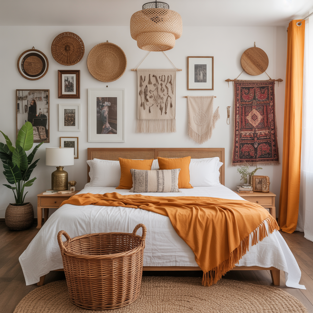 Eclectic Artwork and Wall Displays