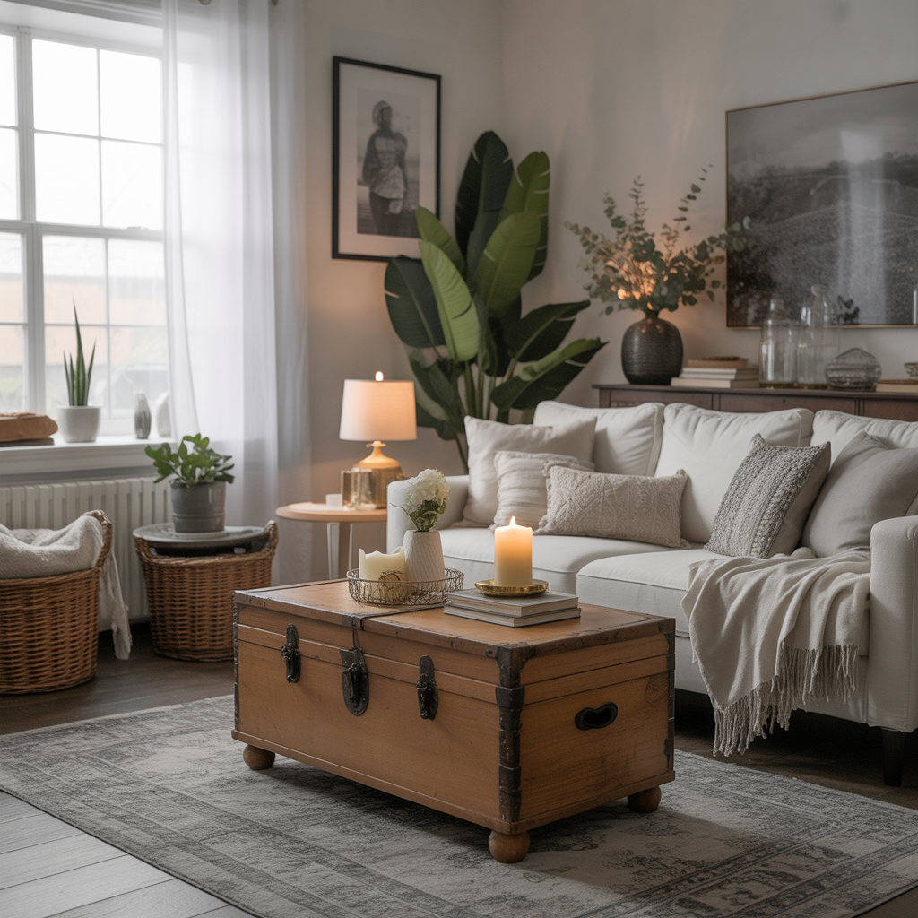 Boho Living Room: 18 Inspiring Ideas for a Cozy and Stylish Space 15 Eclectic Coffee Tables and Accessories