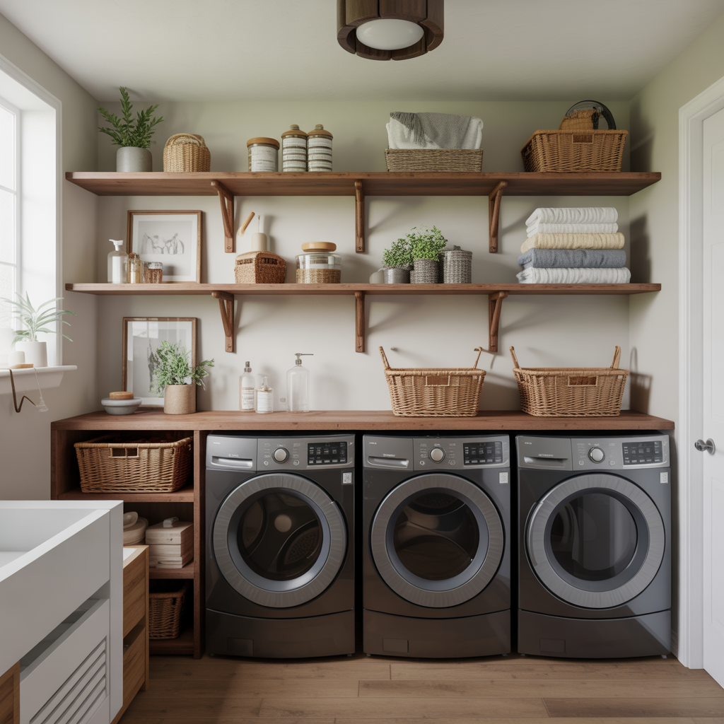 Floating Shelves for Minimalist Charm