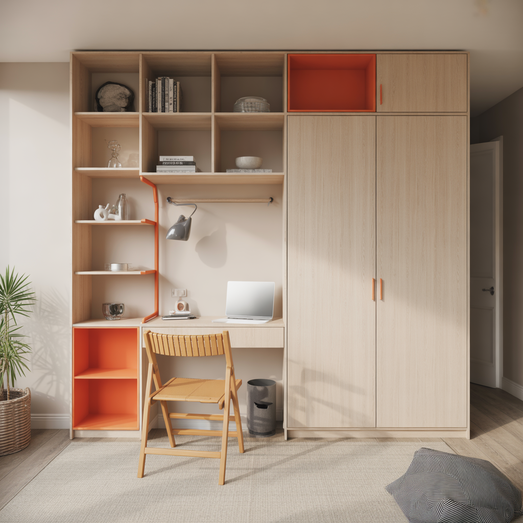 Small Bedroom Sitting Area: 15 Creative Ideas to Maximize Comfort and Style 3 Foldable Furniture for Flexibility