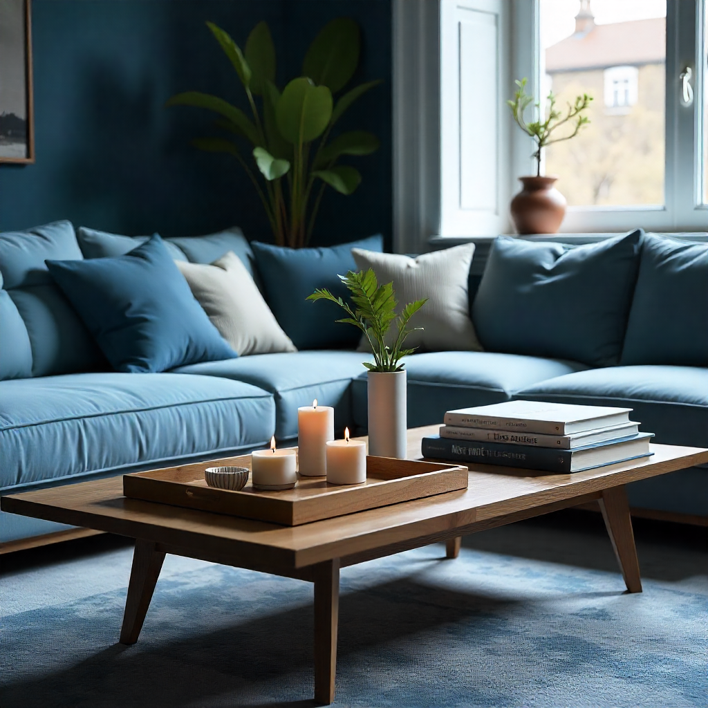 Cozy TV Room: 20 Ideas to Create the Perfect Entertainment Haven 16 Include a Coffee Table as a Centerpiece