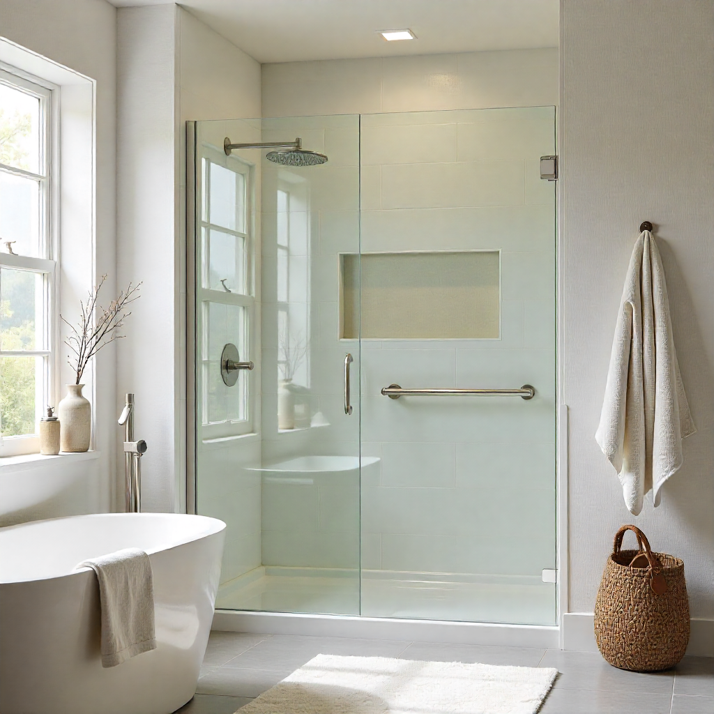 Bathroom Makeover: 25 Inspiring Ideas to Transform Your Space 15 Install Glass Shower Doors