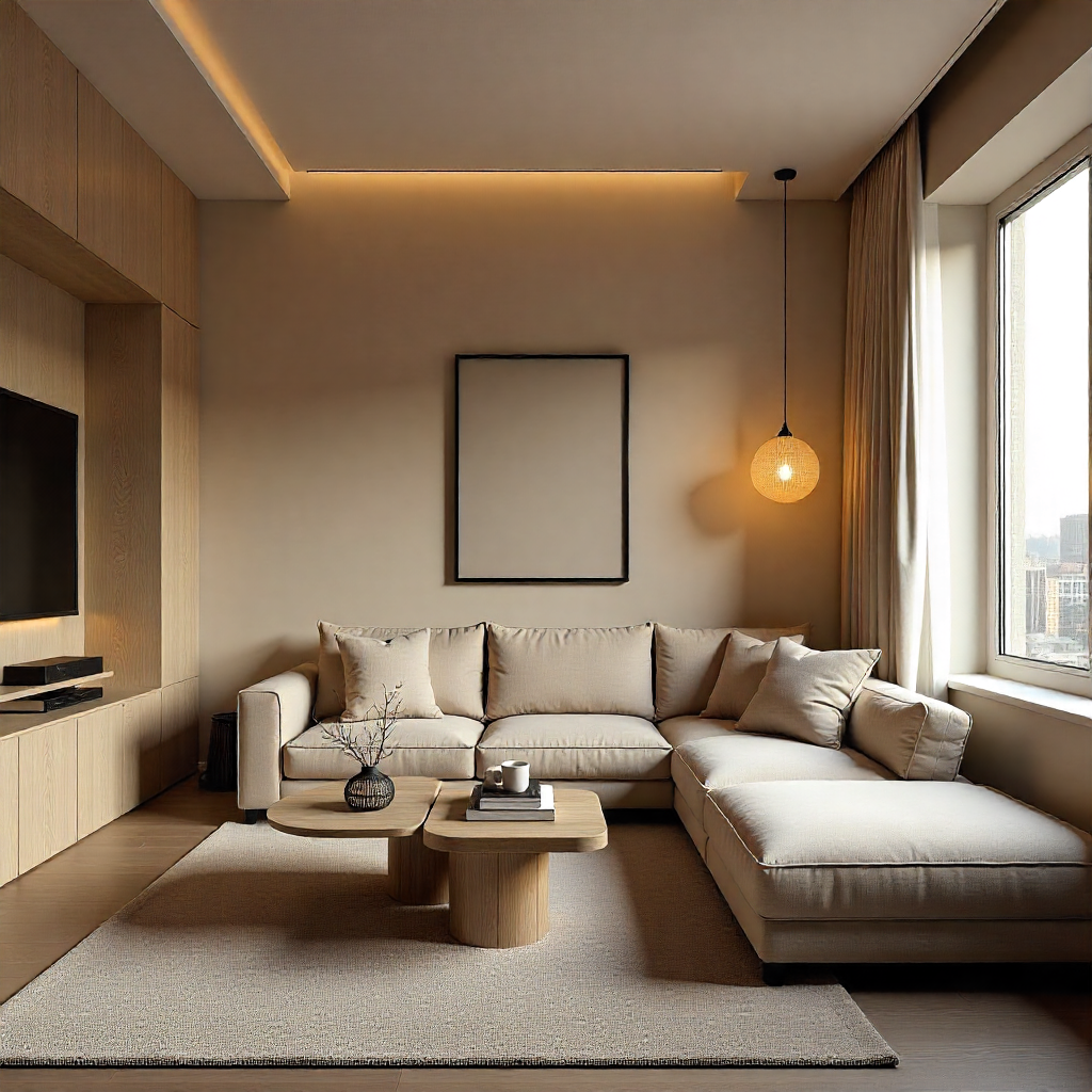 Cozy TV Room: 20 Ideas to Create the Perfect Entertainment Haven 9 Keep it Minimal for a Modern Cozy Vibe