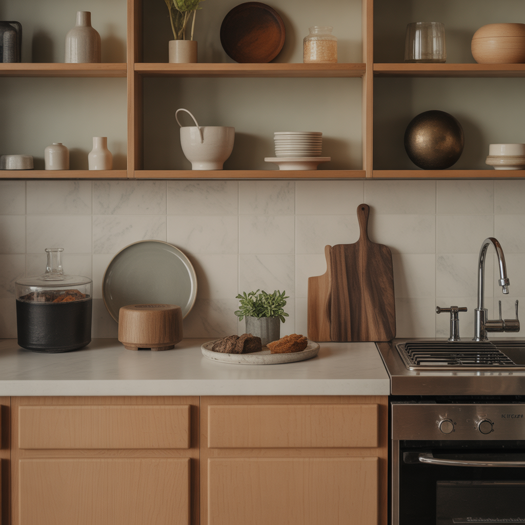 Kitchen Counter Organization