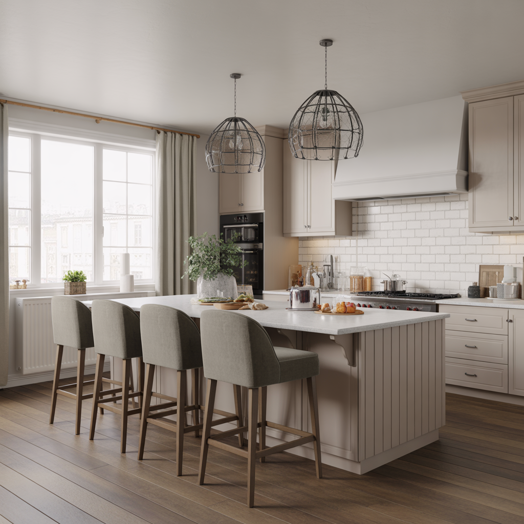 Kitchen Island with Seating for Entertaining