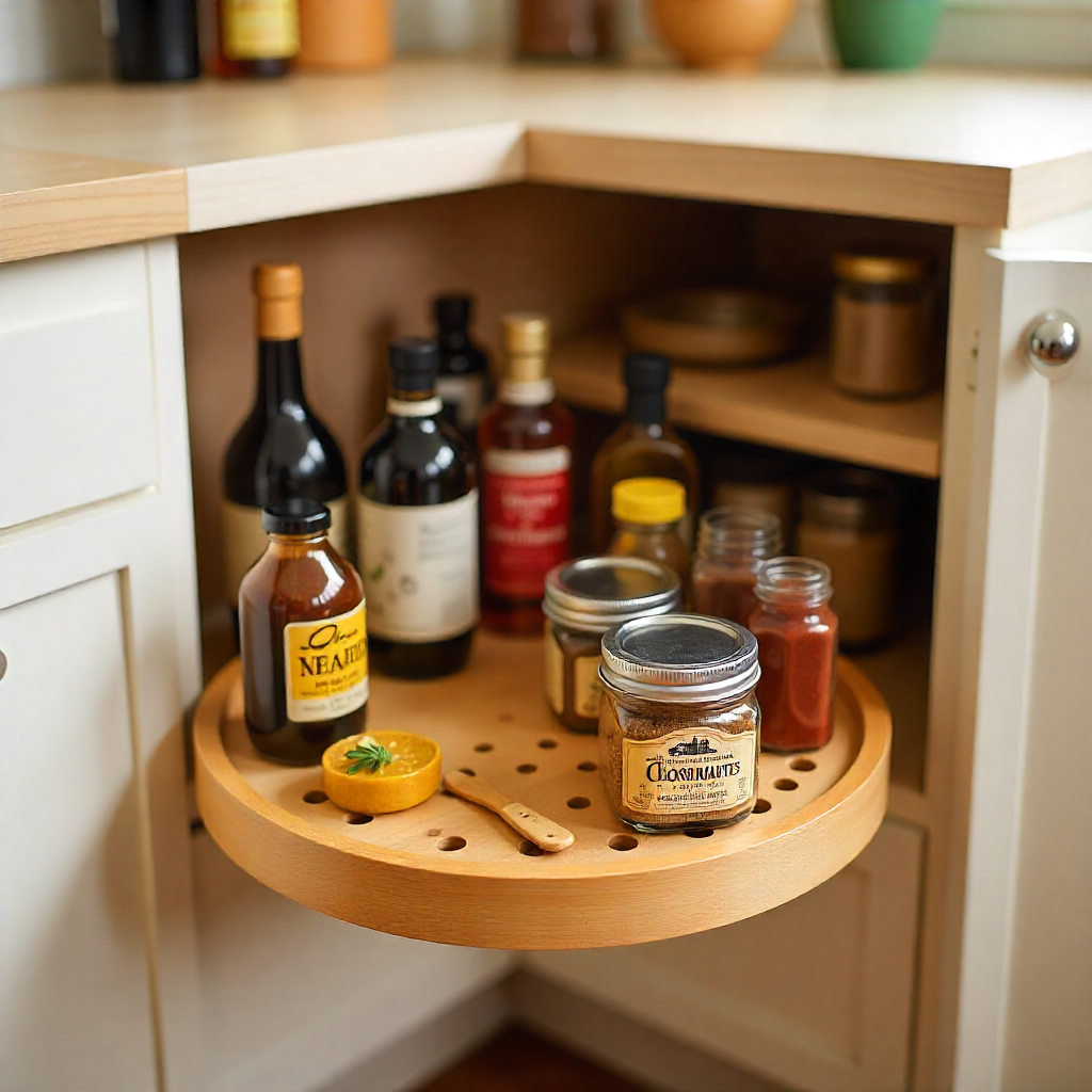 Lazy Susan's for Easy Access