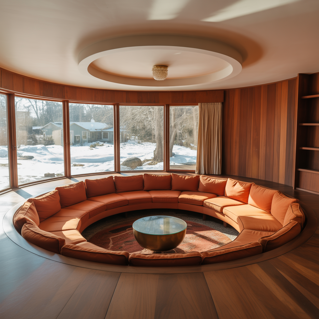 Living Room Conversation Pits: 20 Inspiring Ideas for Social Spaces 25 Living Room Conversation Pits