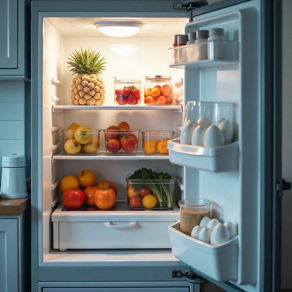 Maximizing Fridge Organization