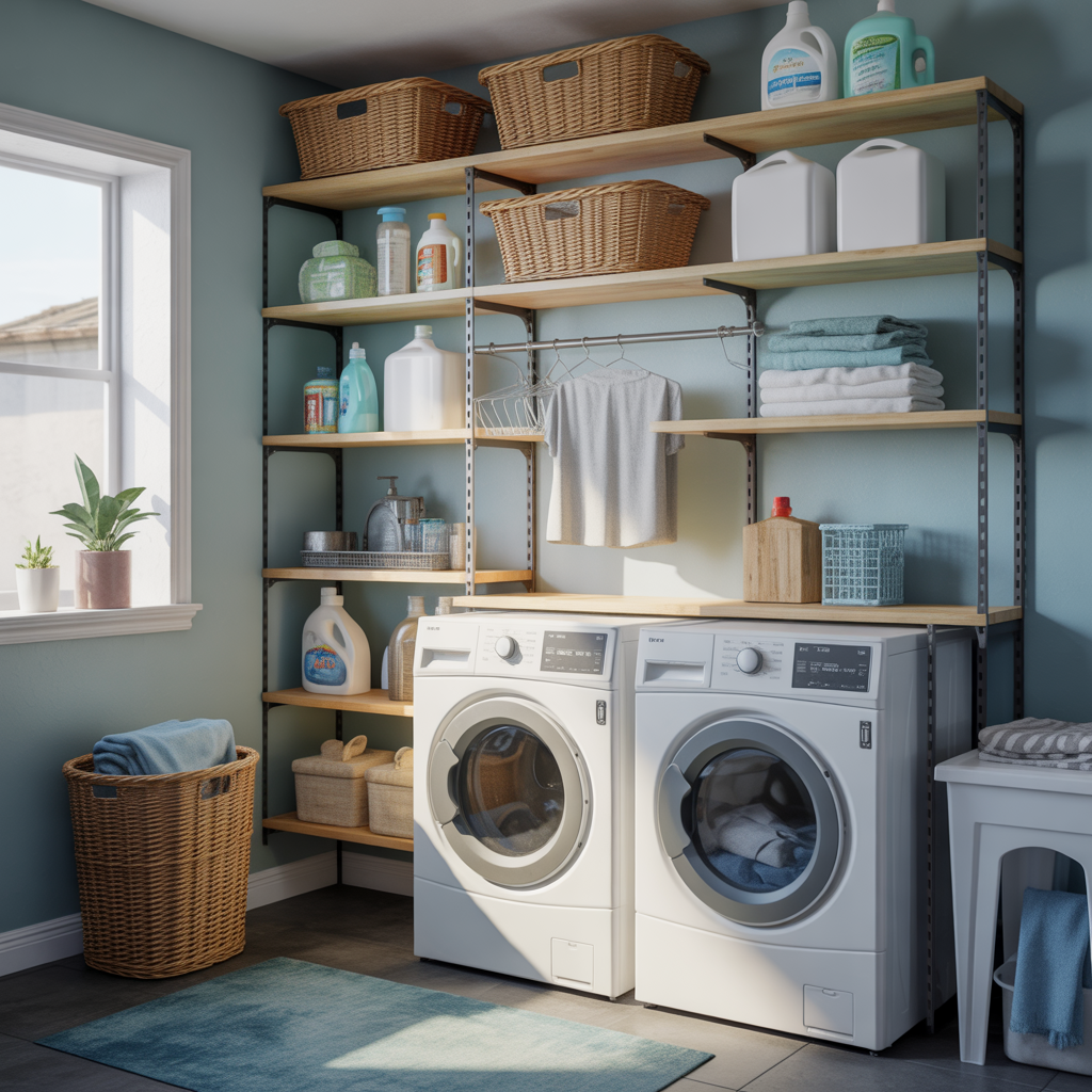 Metal Industrial Shelving for Durability