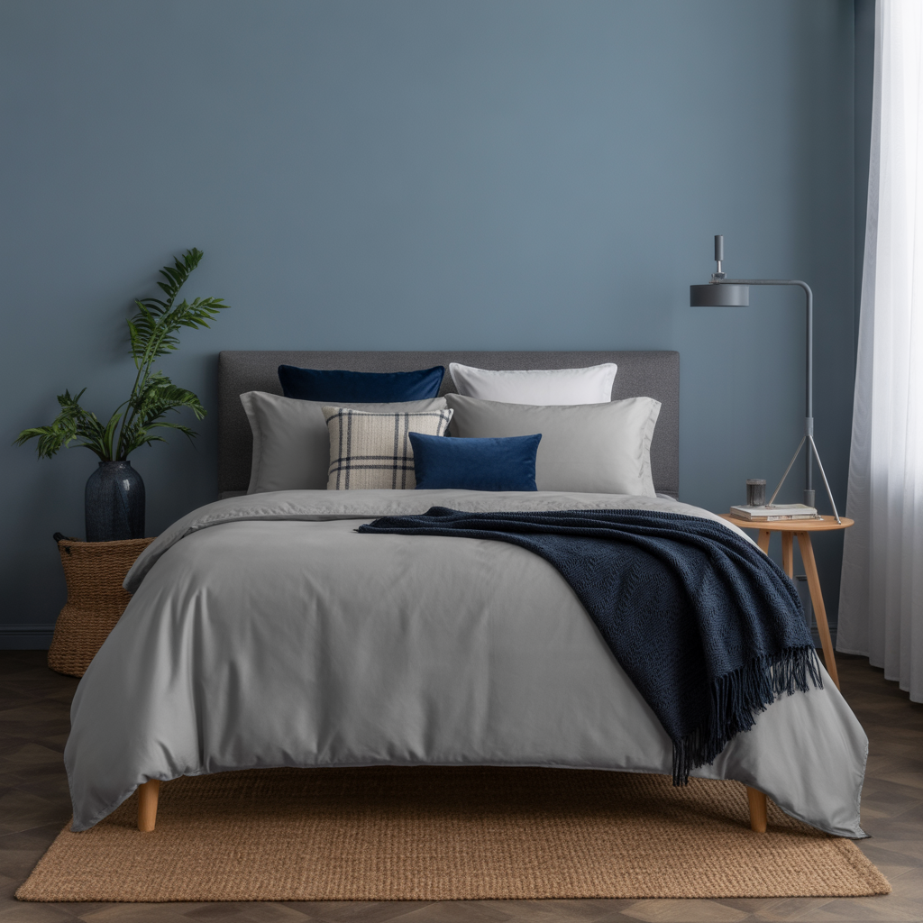 Dorm Room Decor for Guys: 20 Creative and Functional Ideas 1 Minimalist Bedding for a Sleek Look