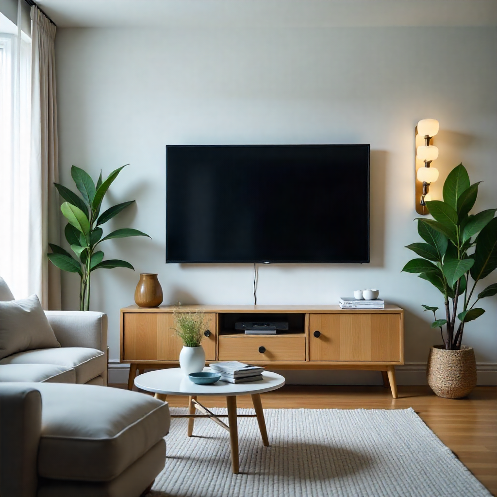 Cozy TV Room: 20 Ideas to Create the Perfect Entertainment Haven 6 Mix Modern Tech with Classic Comfort
