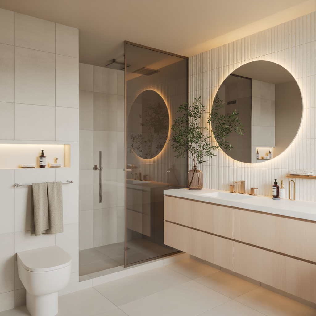 Modern Guest Bathroom: 20 Inspiring Ideas to Elevate Style and Comfort 8 Modern Guest Bathroom